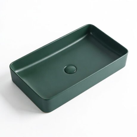 Hand-Painted Ceramic Countertop Basin