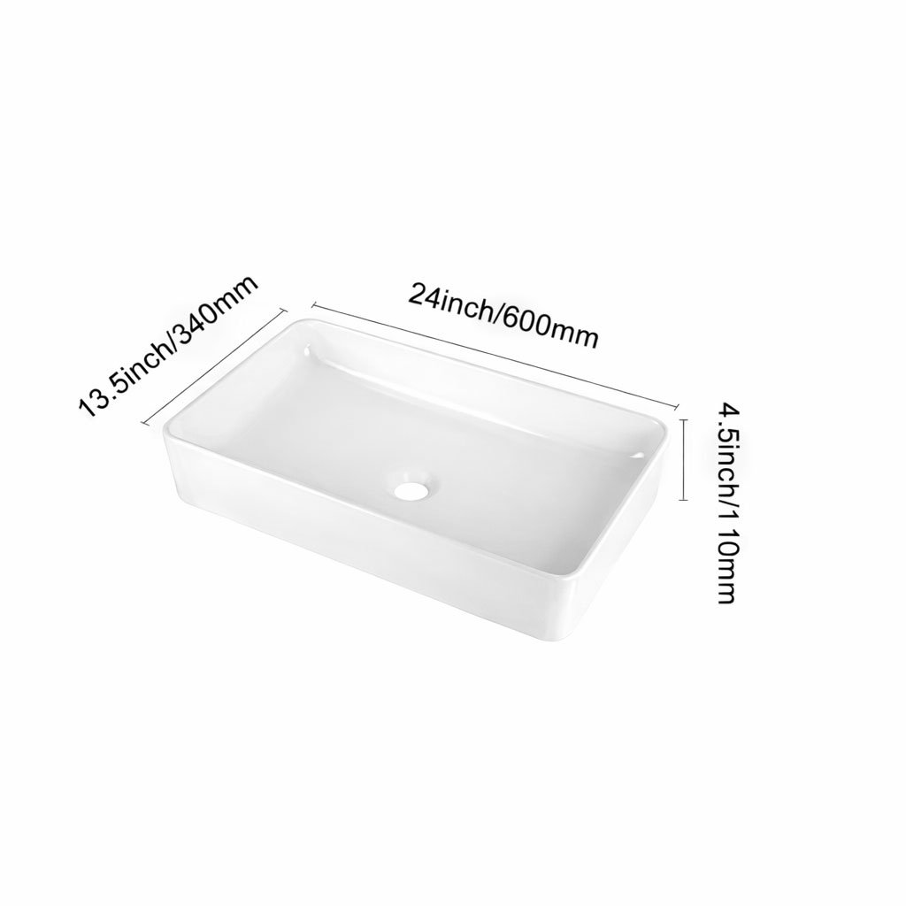 ceramic countertop basin