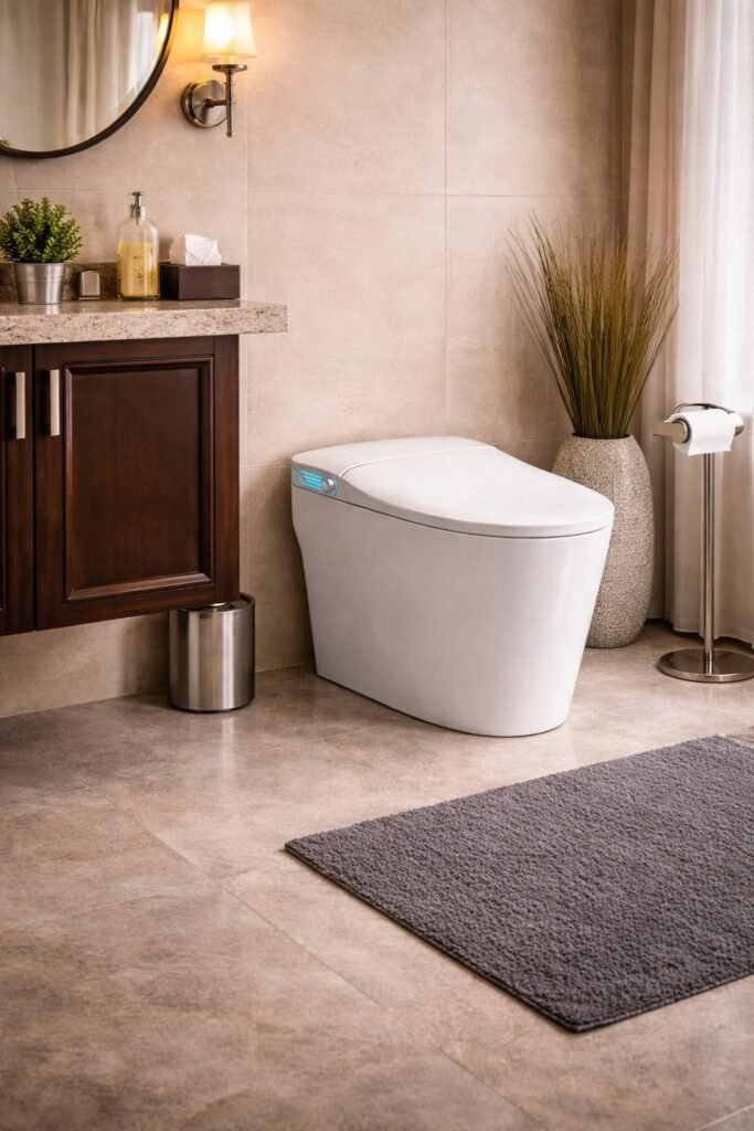 AIDI-S01 CE-Certified Smart Dual-Flush One-Piece Toilet