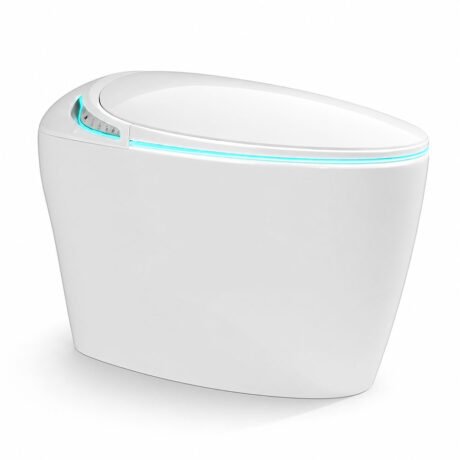 egg shaped smart toilet