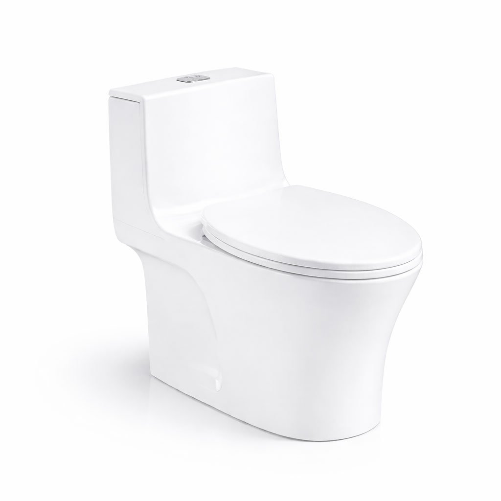 siphonic one piece toilet