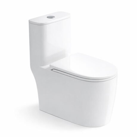 One Piece Siphonic Toilet for Hotel and Home Use
