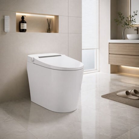 smart toilet with heated seat