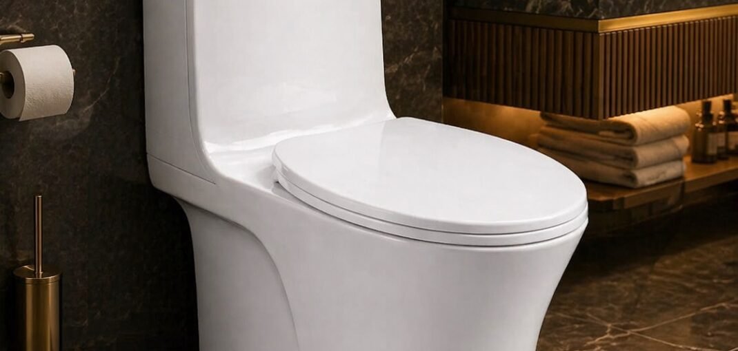 a Siphonic One Piece Toilet