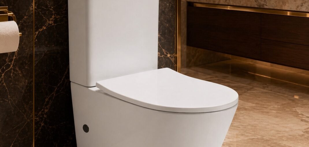 Rimless Two Piece Toilet