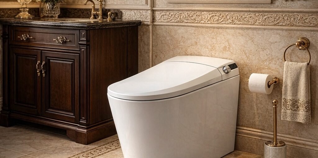 Luxury Wall Hung Intelligent Toilet