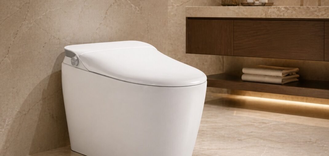  intelligent one piece toilet