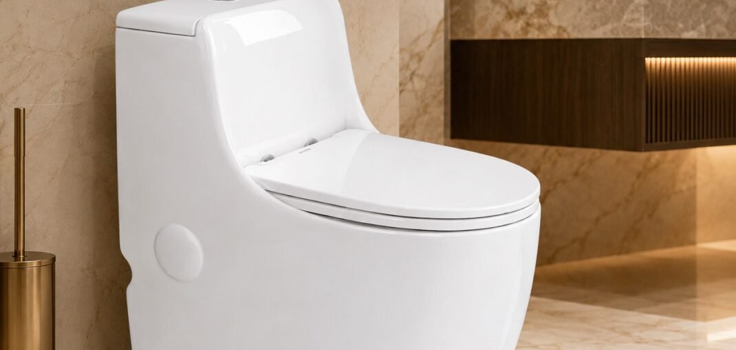 CE certified one piece toilet