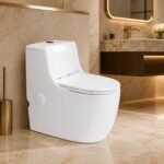 CE certified one piece toilet