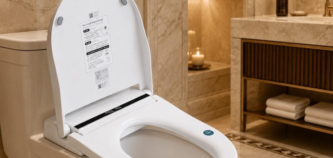 Smart Toilet Seat with Bidet Functions for Modern Bathrooms