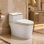 Luxury One Piece Ceramic Toilet
