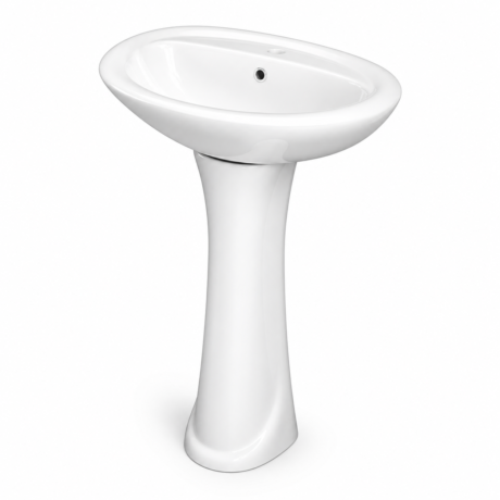 ceramic pedestal basin