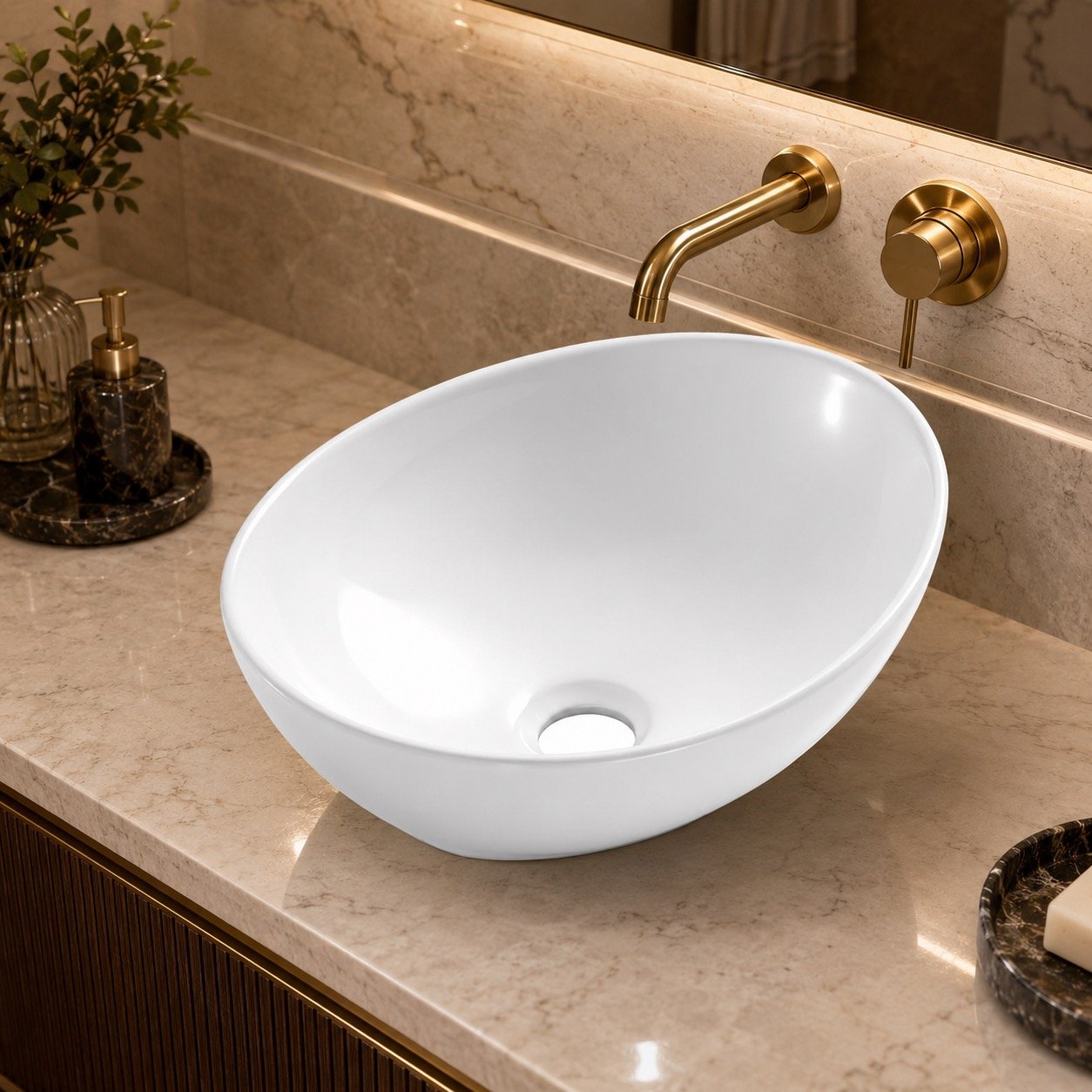 Ceramic Vessel Basin