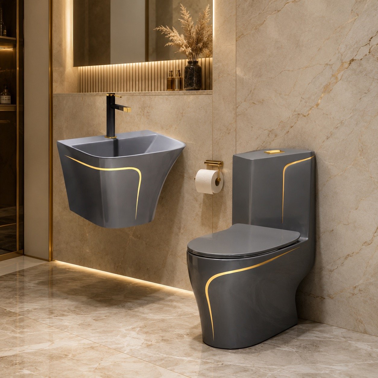 One Piece Siphonic Toilet