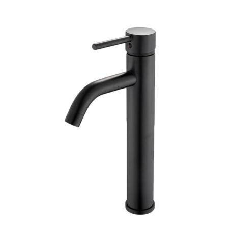 Black Basin Faucet with Ceramic Cartridge