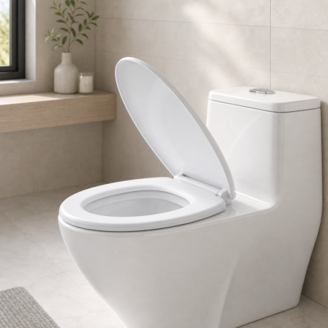 Quick Release Soft Close Toilet Seat Cover