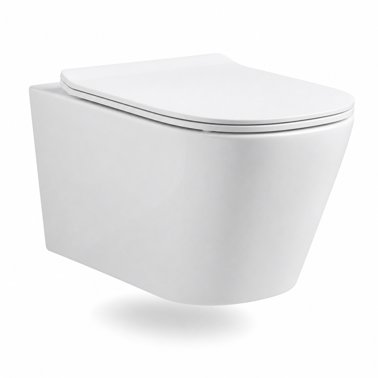 Factory Direct Dual Flush Wall Mounted Toilet | Modern Ceramic WC with OEM Branding