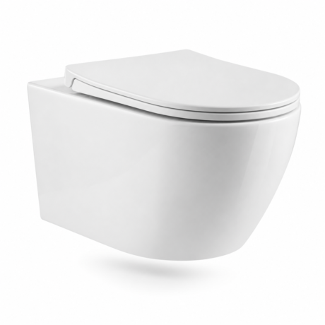 AIDI Tornado Wall Hung Toilet Single Hole Ceramic Toilet for Europe Projects