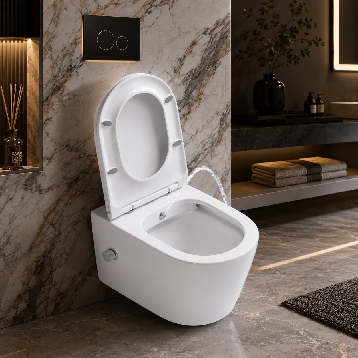 Rimless Wall Hung Toilet