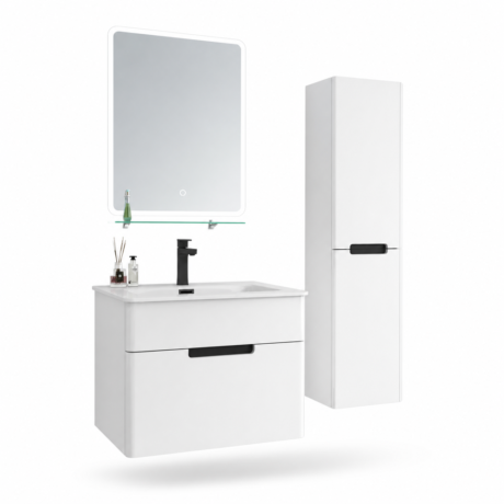 HMC322 Wall Mounted Bathroom Vanity Set