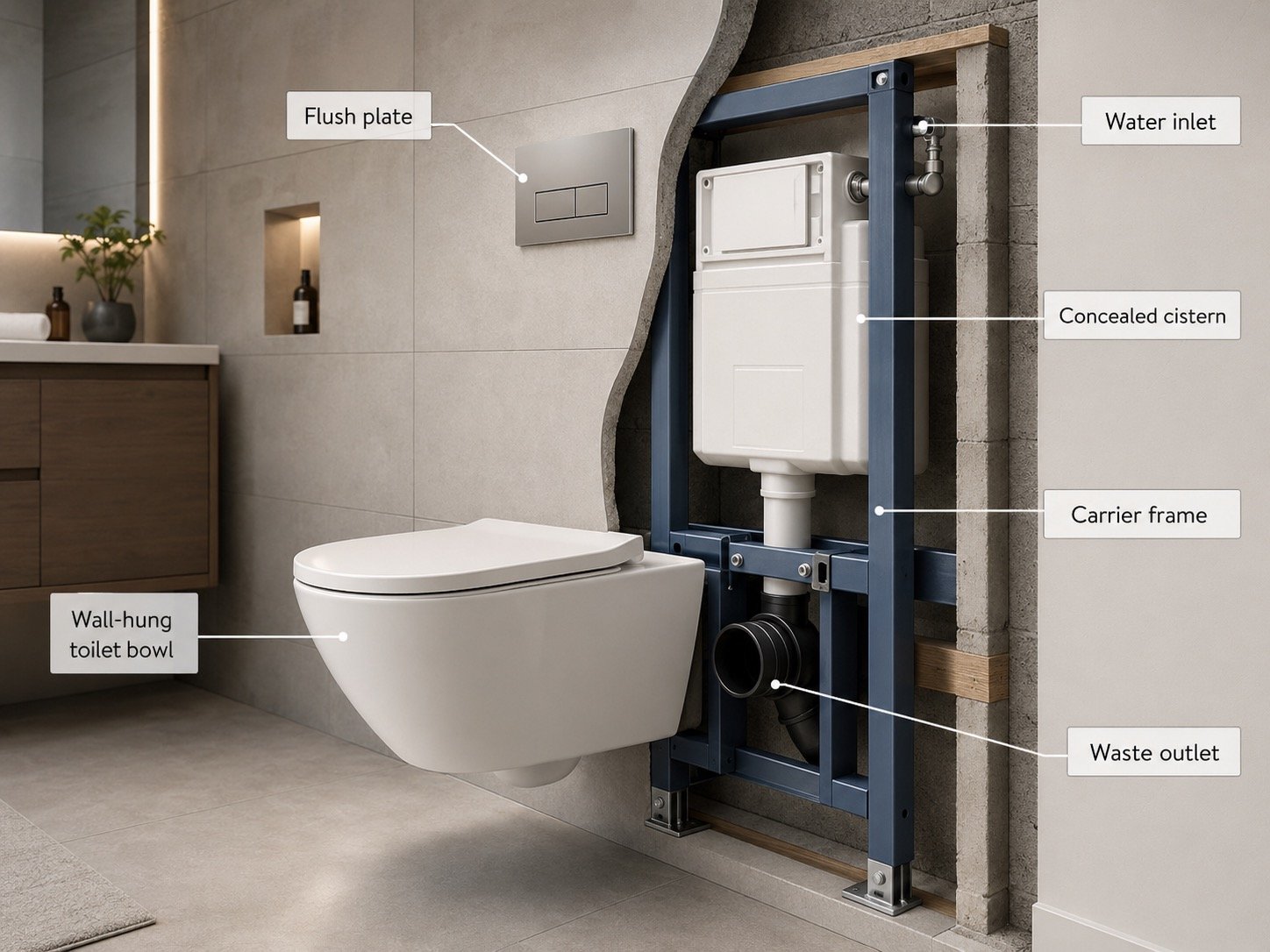Wall Hung Toilet
