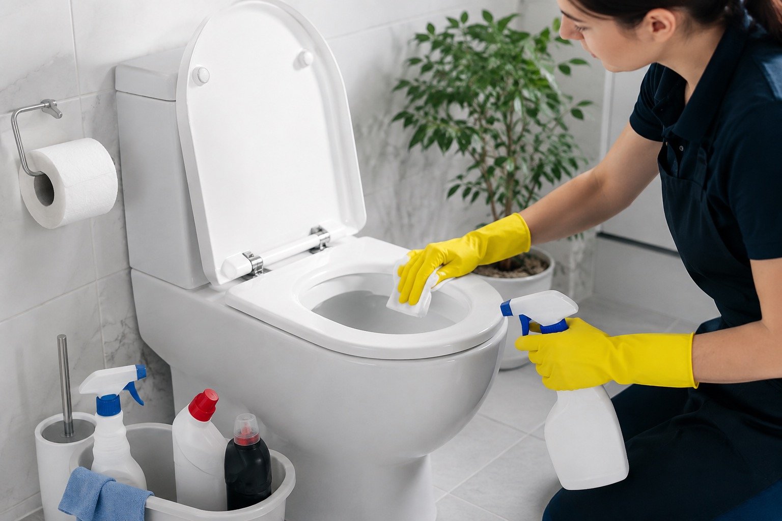 Clean a Toilet?