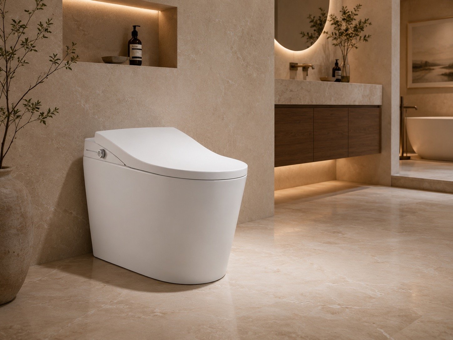 Intelligent One Piece Toilet